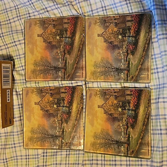 Thomas Kinkade Painter of Light Coasters - Picture 1 of 4
